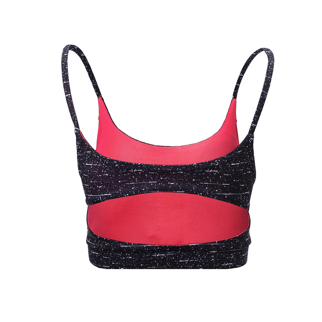 Padded Strappy Open Back Sports Bras Activewear Workout for Women